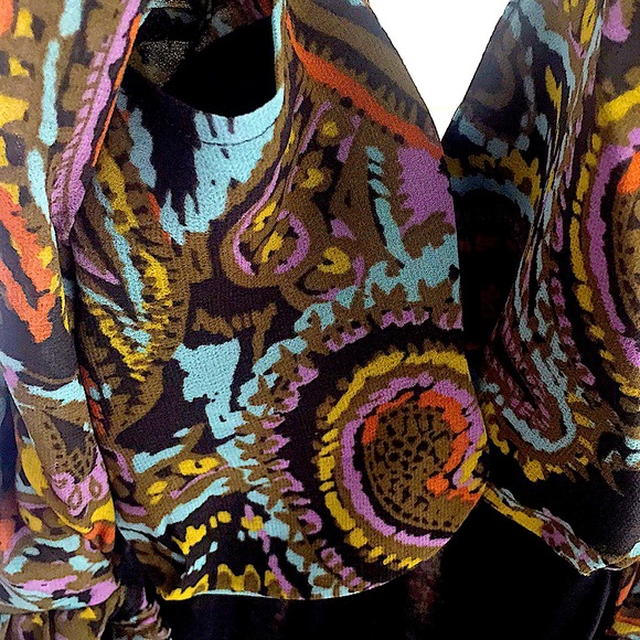 🌹Pretty, Never Worn, MODA International, Lined, Maxi Chiffon Dress, size 14 - Picture 9 of 9